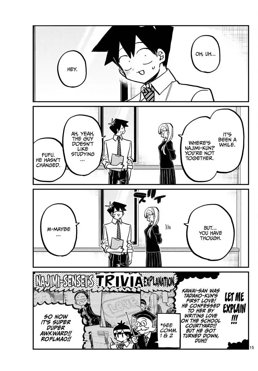 Komi-san wa Komyushou Desu Chapter 377 15